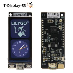 LILYGO® T-Display-S3 ESP32-S3, 1.9 인치 LCD 디스플레이 개발 보드, 와이파이 블루투스 모듈, 플래시 16MB, 커스텀 단추, ST7789