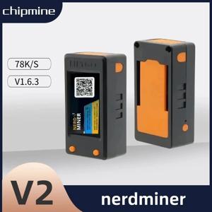 Nerdminer 오리지널 보드 T-디스플레이 S3 해시레이트, BTC 복권 솔로 마이너, 너드 마이너 v2 펌웨어 1.6.3, 78 K/S
