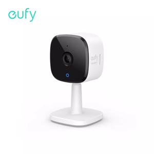 Eufy 보안 솔로 실내 IP 카메라 C24, 와이파이 2K 양방향 오디오 카메라, 인간 애완 동물 AI 작동 음성 어시스턴트, 야간 투시 캠
