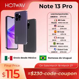 HOTWAV 노트 13 프로 안드로이드 휴대폰, 4G 6.6 인치 HD + 90Hz 50MP 카메라, 5160mAh 배터리 휴대폰, 16GB(8 + 8)+ 256GB 스마트폰