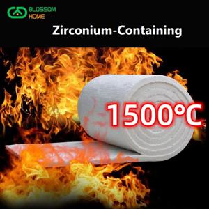 1500 ℃ 고온 저항 지르코늄 베어링 세라믹 섬유 담요 내화성 절연 코튼 산업에서 사용