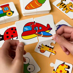 몬테소리 카드, 어린이 학습용 교육 장난감, 교육 퍼즐, 아기용 인지 게임 개발, 아기 소설