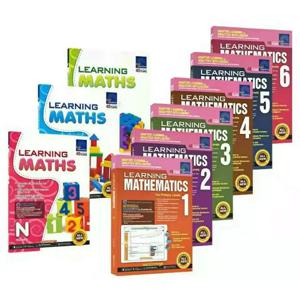Fasccle SAP 학습 수학 책, 유치원 아동 학습 수학 책, 싱가포르 초등학교 수학 교과서, 1-6 학년