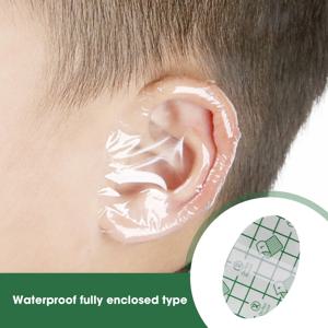 일회용 귀 보호 스티커 목욕 수영 귀마개 물 베이비 샴푸 귀 방수 귀 스티커, 10 20 100 개