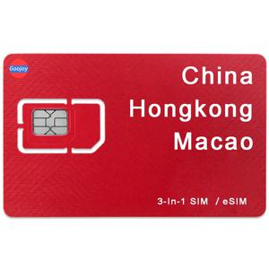 중국 심카드/eSIM, 중국 홍콩 마카오 선불 데이터 심카드, 중국 eSIM,4G 5G 와이파이 무제한 인터넷 데이터 플랜 심카드