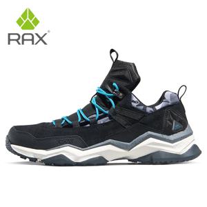 Rax 남성용 방수 트레킹 신발, 경량 통기성 야외 스포츠 스니커즈, 등산 가죽 신발