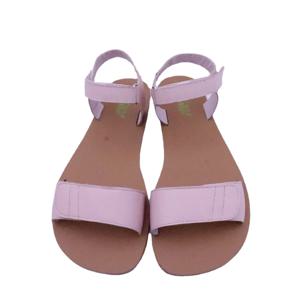 Tipsietoes 여성용 맨발 가죽 플랫 샌들, 미니멀리스트 부드러운 밑창, 2024 여름 신발