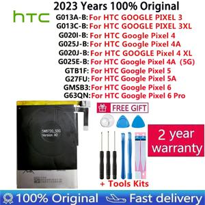 HTC 구글 2 2B 픽셀 3 픽셀 3 XL 3XL 4XL 픽셀 4 XL 픽셀 4 4A 5A 5 5G 6 프로 넥서스 S1 배터리, 100% 정품 신제품