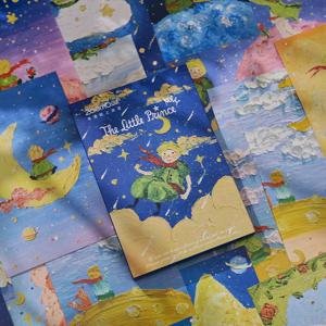 창의적인 만화 어린 왕자 유화 엽서, DIY 핸드북 메시지 장식 카드, 상자당 30 개