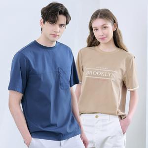 [BSK] 남녀  소로나 코튼 티셔츠 6종 택일
