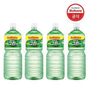 불스원 레인OK 에탄올 그린워셔액 1.8L X 4개