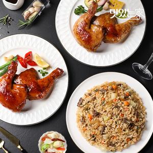 [푸라닭] 소스듬뿍 통 닭가슴살/주먹밥/닭다리/스테이크/볶음밥 외 24종 골라담기