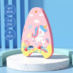 ARTBULL 캐릭터 수영보드 수영킥판 상어수영보드 수영장장난감, 핑크 유니콘 A01