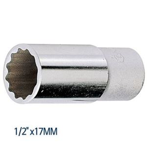 지니어스 12각 롱핸드소켓 복스알 1/2in x 17mm (W509FB2)