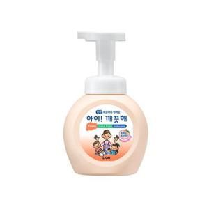 아이깨끗해 거품형 촉촉한 복숭아향 용기 250ml