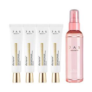 쟈스 엑토인 맨얼굴 크림 30ml x4 + 콜라겐 앰플 미스트 100ml