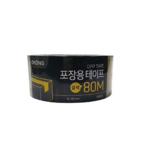 오공 포장용 OPP 테이프 갈색 48mm x 80M