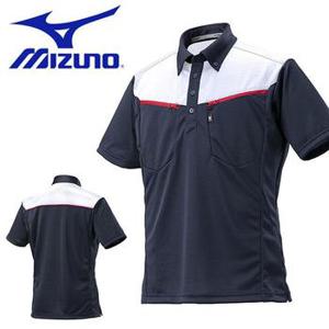 1725213 무료 배송 반소매 폴로 셔츠 MIZUNO 미즈노 남성 버튼 다운 비즈니 CA3027235