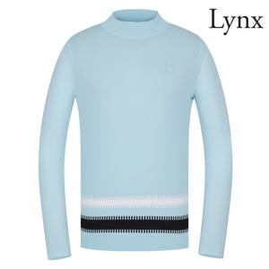 [링스] 남성 냉감 소매 모크넥 스웨터 L11C1SN105_BL