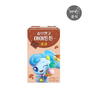 웅진식품 캐치티니핑 솔브앤고 아이튼튼 초코 150ml 24팩