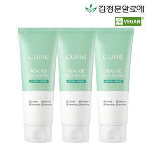 [김정문알로에] 큐어 리알로에 수딩젤 150ml 3개