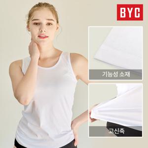 [BYC] 여성 쾌적한 에어로쉬 민소매 런닝 3매