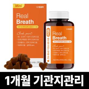 펫생각 리얼 브레스 강아지 기관지 영양제 66g