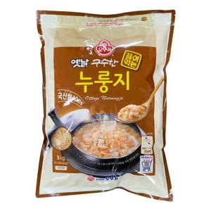 [오뚜기]옛날 구수한끓여먹는누룽지 (국산) 3kg