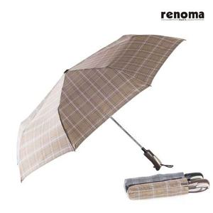 작은체크 반자동 우산 RSA-508 /백화점   AS가능