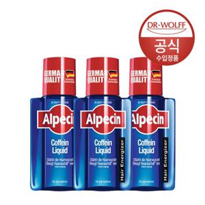 알페신 카페인 리퀴드 (모발 및 두피 영양) 200ml x3