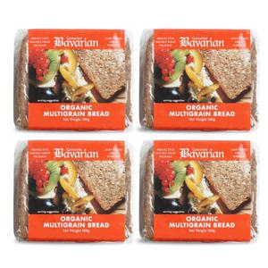 슐렌더 바바리안 유기농 호밀빵 멀티그레인 4팩