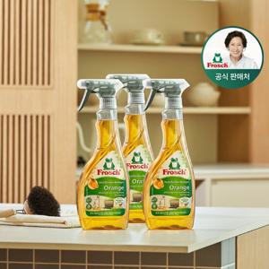 [김혜자 세제] 프로쉬 독일 오렌지 가전/가구클리너 500ml 3개