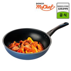 도루코 마이셰프 퓨어 라이트 애쉬블루 IH 궁중팬 28cm