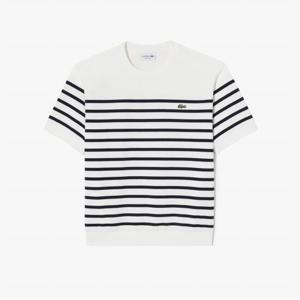 남성 오버핏 밀라노 스트라이프 티셔츠 TH553E-54G 001
