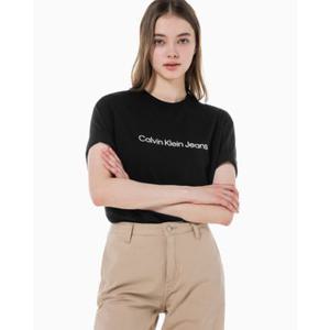 여성 보이프렌드핏 코튼 스트레치 반팔 티셔츠(J218909리뉴얼)