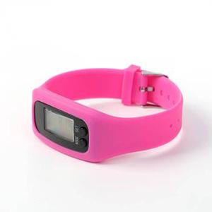 핑크밴드 스마트 자동만보기 시계 만보계 건강측정