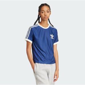 [여성] 3-스트라이프 티셔츠 IR7466 아디다스오리지널 반팔티셔츠 반팔 져지 블루