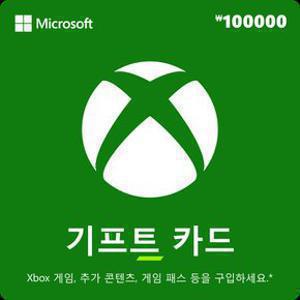Xbox 기프트카드 100000원 디지털 금액권 십만원권