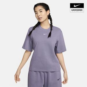 여성 나이키 스포츠웨어 에센셜 박시 티셔츠 DD1238-509