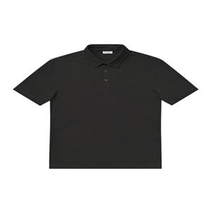 [프랑코페라로] 남성 베이직 피케 조직 카라 반팔 티셔츠 블랙 (AMRDKS20539)