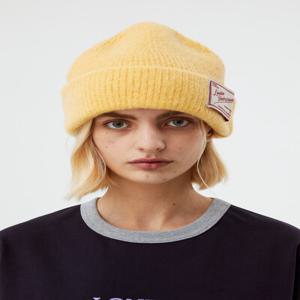 Underground alpaca beanie_Light Yellow