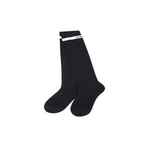 See-Through Line Knee Socks_Black