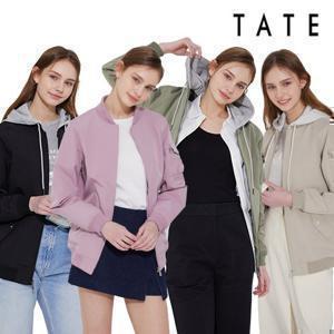[TATE] 테이트 24SS 여성 스프링 올라운드 에센셜 후드 보머 재킷