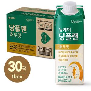 [대상웰라이프] 뉴케어 당플랜 호두맛 (200mlx30팩), 1박스