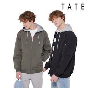 [TATE] 테이트 24SS 남성 스프링 올라운드 에센셜 후드 보머 재킷