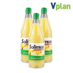 [브이플랜] 솔리몬 스퀴즈드 레몬즙 3병 2.97L 레몬 물 원액 주스 수 차