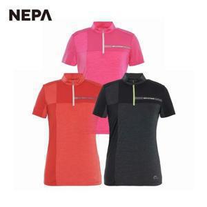 [네파]여성 플루오 집업 티셔츠 7G45435