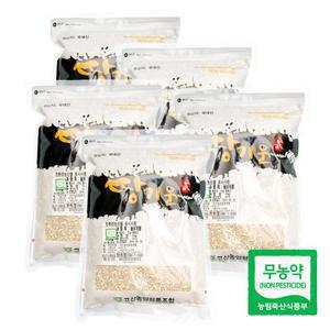 [고산농협] 친환경 땅기운 늘보리쌀(겉보리) 1kgx5팩(5kg)