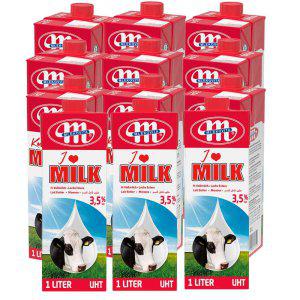믈레코비타 수입멸균우유 1000ml x 12팩 아이러브밀크 폴란드우유