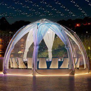 투명 이글루 텐트 감성 캠핑 글램핑장 겨울 방풍 돔